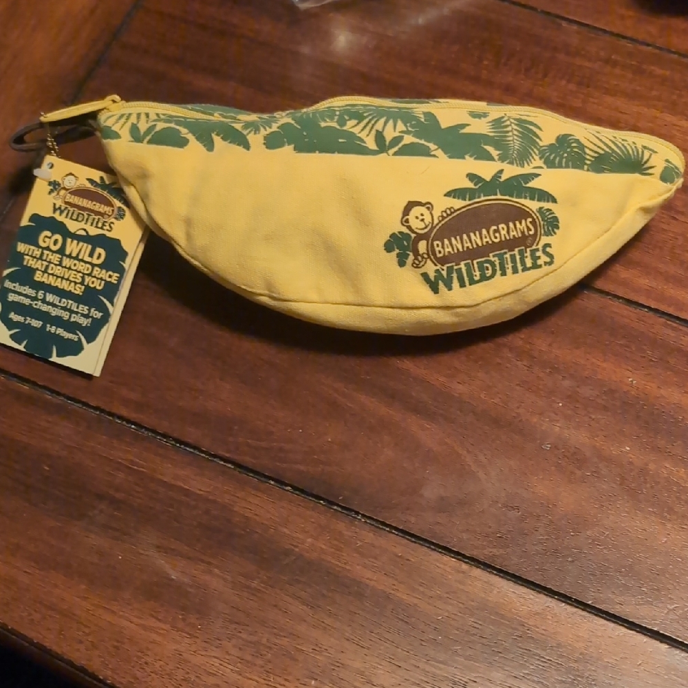 Bananagrams WildTiles Yellow Pouch